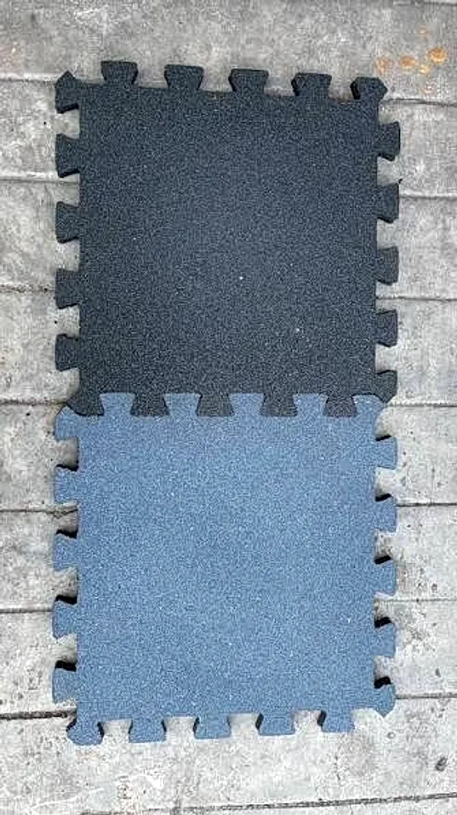 Modular interlocking sports tiles